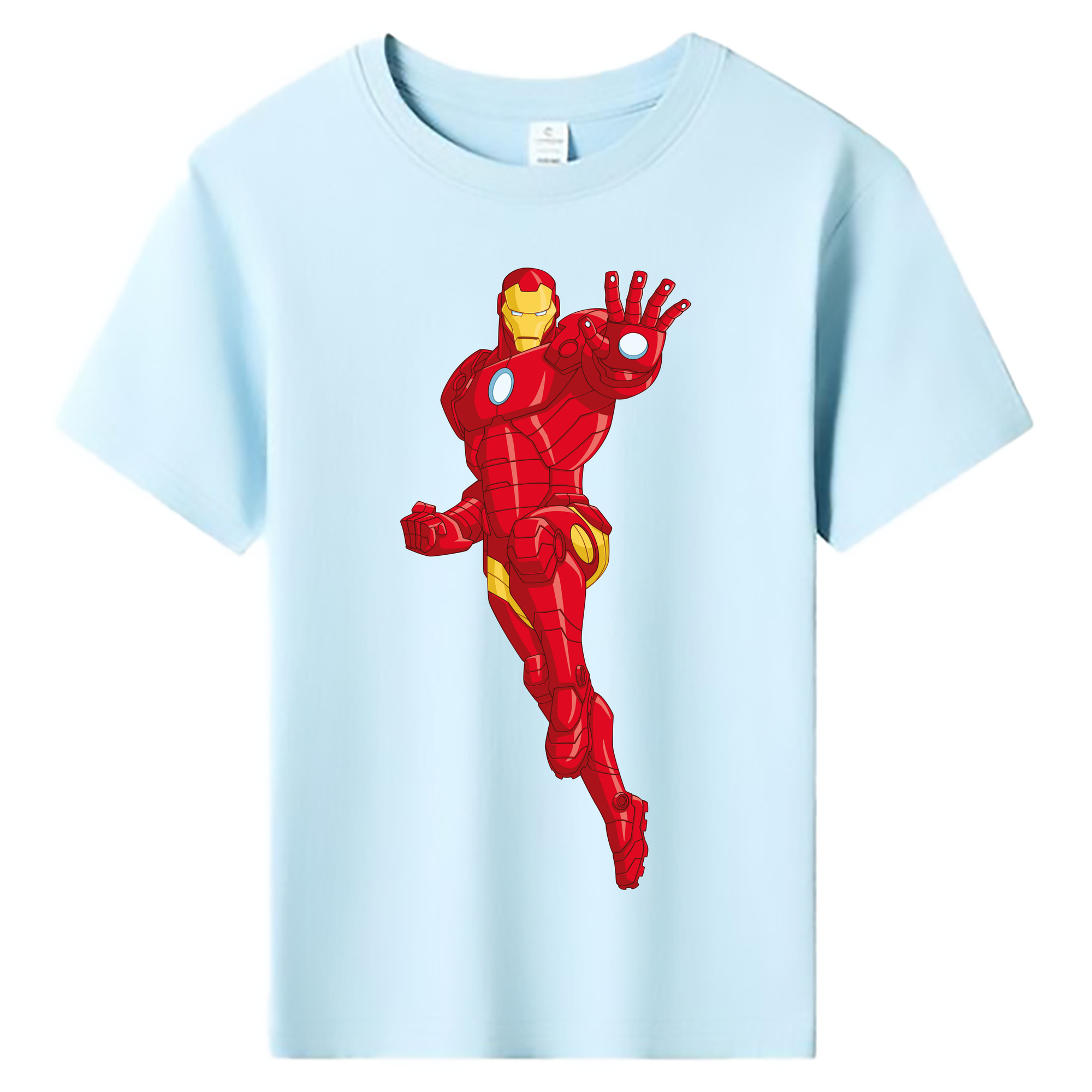 （画像用） アベンジャーズ The Avengers 綿100％キッズTシャツ（フロントプリント）
